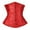 Z1-Red, variant on Waist Corset Women's Boned Brocade Waist Training Underbust Corset Corset Shapewear Waist Trainer for Women Black XXL