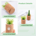 thumbnail image 3 of Plant Fridge Magnets, 7Pcs Mini Succulent Magnets, Artificial Plants Refrigerator Magnets, Cute Potted Succulent Plants Magnet Stickers for Magnet Boards, Fridge, Home, Office Décor, 3 of 8