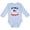 AE-Light Blue, variant on Inktastic My Uncle is a Firefighter Nephew Boys or Girls Long Sleeve Baby Bodysuit