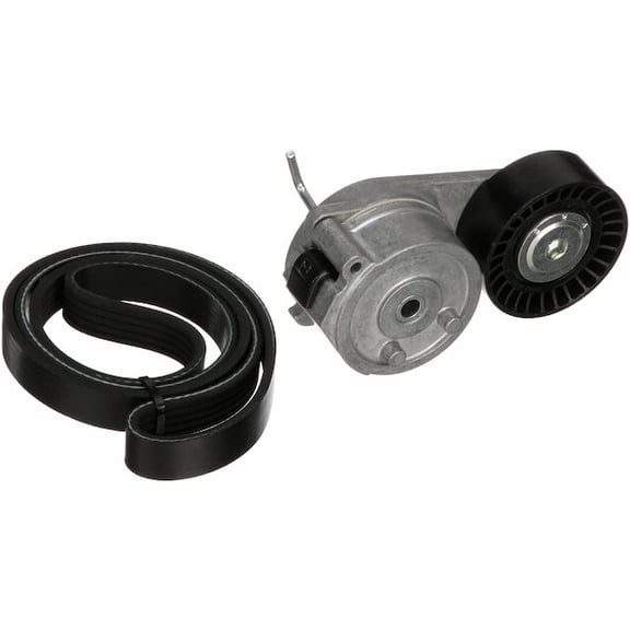 Serpentine Belt Drive Component Kit - Compatible with 2012 - 2016 Fiat 500 2013 2014 2015