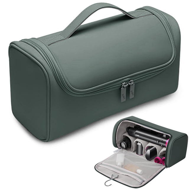 Funda de viaje Linpr compatible con Dyson Airwrap Styler Green