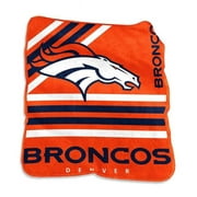 Logo Chair 610-26C 50 x 60 in. NFL Denver Broncos Raschel Throw