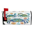 thumbnail image 2 of Mailbox Covers Magnetic Large Size 25.4x20.78 in Mailbox Wraps Post for Garden Yard Decor Blue and Green Crabs, 2 of 9