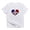 Cloud White, variant on CafePress - Dominican Heart Infant T Shirt - Infant T-Shirt