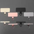 thumbnail image 3 of 0.3mm Ultra-thin Phone Straps Tether Patch Metal Cellphone Lanyard Replacement Tether Tab Stainless Steel Cards Without Adhesive Black B 2PCS, 3 of 6