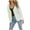 White, variant on LYXSSBYX V-Neck Long Sleeve Sweater Tops Hot Sale Clearance for Women's Long Sleeved V-Neck Patchwork Color Sweater Casual Cardigan Button Pullover Top