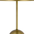 thumbnail image 3 of Benjara 20 Inch Metal Accent Table Lamp with Dome Shade, Brass, 3 of 4