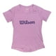 thumbnail image 1 of Playera Wilson Talla M Suave con Cuello Redondo y Manga Corta con Estampado Frontal Lila, 1 of 4