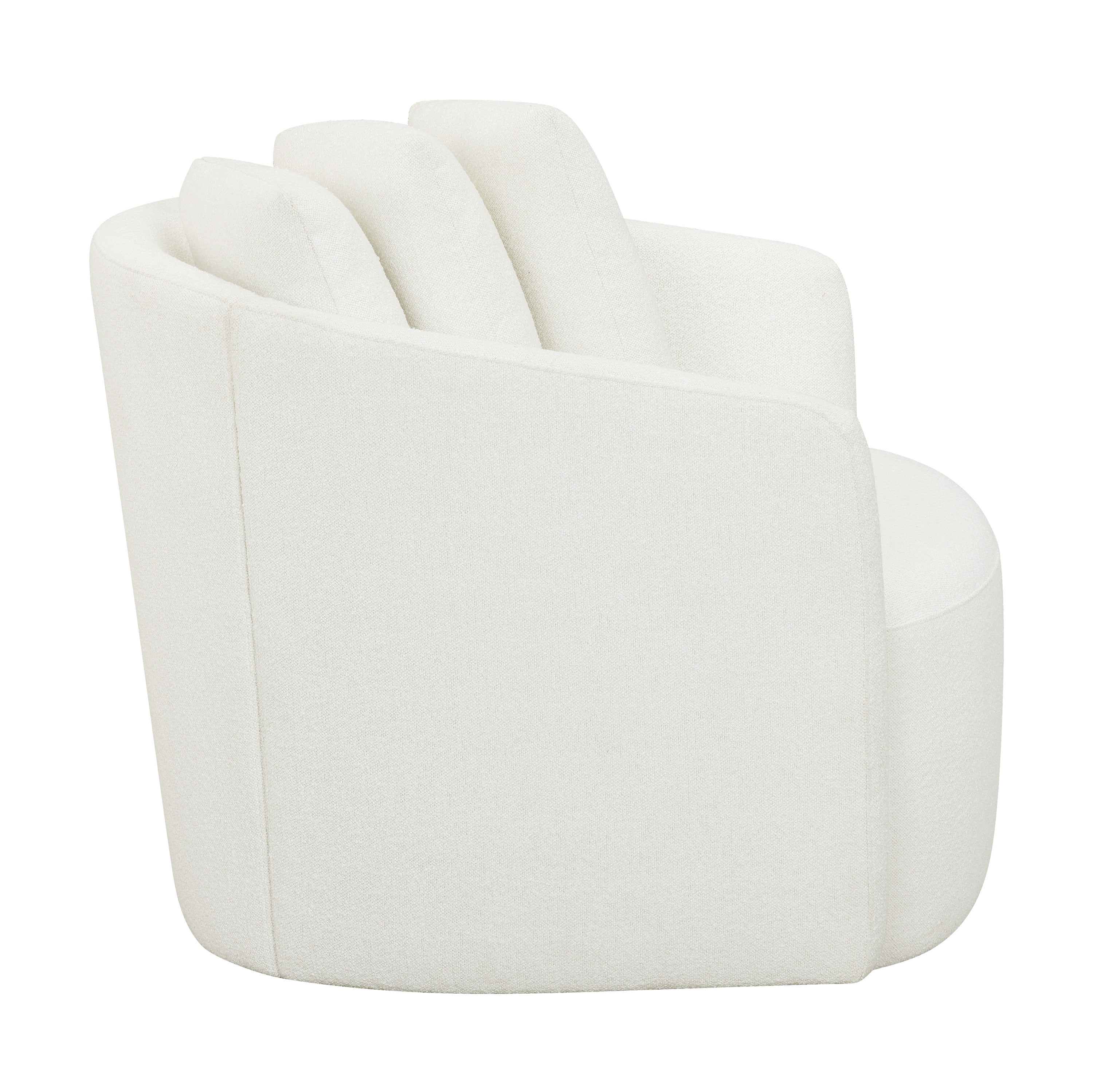 Drew Barrymore Cream Boucle Chair - Stylish & Comfy