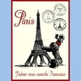 thumbnail image 3 of CafePress - Paris Poodle T Shirt - Men's Classic Graphic T-Shirt, 3 of 4