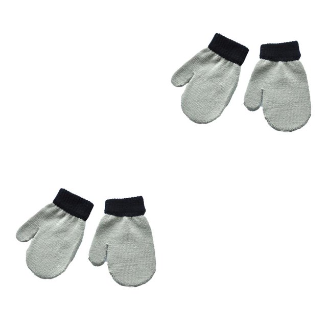 Qarigey 1 par de mitones para niños, calentador de dedos de estilo sencillo, accesorio de ropa, cubierta de mano, mitones para niños y niñas para el Type7 NO7 Qarigey CBP381458