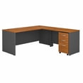thumbnail image 3 of Series C 72W L Shaped Desk with File Cabinet in Natural Cherry - Engineered Wood, 3 of 5