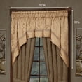 Monaco Swag Valance Gold 76 x 38 Swag Valance 76 x 38 Inches - Walmart.com