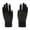 Black, variant on Winter Gloves Men Winter Warm Gloves Touchscreen Casual Stretch Thick Kinitted Windproof Gloves Five-Finger Gloves