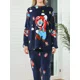 thumbnail image 3 of Conjunto De Pijama Para Mujer Con Estampado De Dibujos, 3 of 8