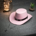 thumbnail image 5 of Baby Cowboy Hat, Cowgirl Hats Pink , Toddler, Kids Party Cowboy Hats Cowboy Hats for Kids - 20” Circumference – One Size Fits Most, 5 of 6