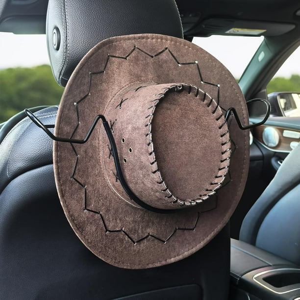 Sombrero de coche Idefair, soporte para sombreros de vaquero, para sombreros de ala ancha