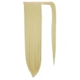 thumbnail image 2 of DODOING 20 24 28 Inch Hair Pieces for Women Long Straight/Curly Wave Ponytail Extension Fake Hair Drawstring Ponytails for Black Women Human Hair, 2 of 8