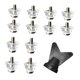 thumbnail image 2 of 12 piezas de fútbol Boot Spikes Gasps Studs Turf Soccer Spuys 13 mm 16 mm para zapatillas de deporte atléticas al aire libre deportes al aire libre, 2 of 8