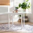 thumbnail image 2 of Linon Peake Square Dining Table with Drop Leaf, White, 2 of 16