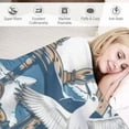 thumbnail image 3 of Nawypu Nautical Anchor Blanket Soft Flannel Lightweight Birthday Gifts Blankets Cozy Warm Cute Throw Blanket Living Rooms Sofa Decor Blanket All Seasons, 3 of 6