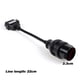 thumbnail image 4 of Cable de diagnóstico de automóvil OB, 8 piezas OBD2 Diagnóstico de automóvil Cable de extensión de diagnóstico de automóvil OB Cable de automóvil OB Funcionalidad de alta precisión, 4 of 10