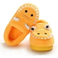thumbnail image 4 of MUCHENGGIFT Baby Toddler Boys Girls House Slipper Non Skid Fuzzy Cartoon Dinosaur Kids Indoor Bedroom Shoes, 4 of 7