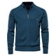 thumbnail image 1 of Cárdigan de Suéter Con Cremallera A La Moda Para Hombre, Cuello Alto, Tejido de Manga Larga Odeerbi  ODB-6, 1 of 4