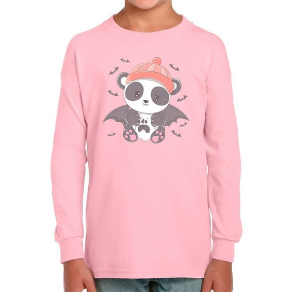 Cute Baby Panda W Ghost Long Sleeve Toddler -Image by Shutterstock, 5 Toddler