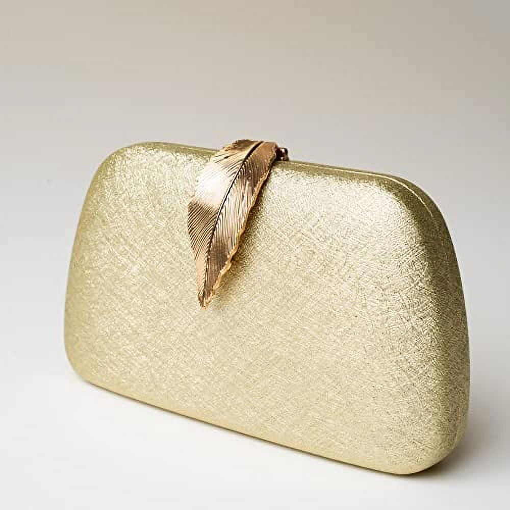 Vintage Gold Lame' After Five, L&M Clutch Handbag, Coin Purse - Ruby Lane