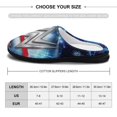 thumbnail image 2 of Mens Cozy Slippers WWE Warm Soft Plush Slipper Slip-on House Shoes for Home Indoor Outdoor, 2 of 7