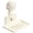 White, variant on Cozeii Soap Dish Holder, Suction Cup Soap Dish, No Drill Wall Mounted Shower Soap Tray for Bathroom, Kitchen Sink, Shower Room, Everyday Bathroom Use, 4.88 Inch, Grey