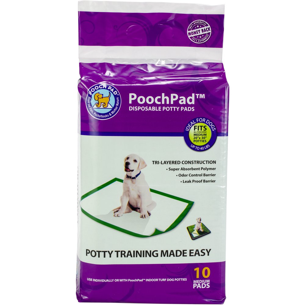 PoochPad Disposable Potty PadMedium 10/Pkg