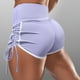 thumbnail image 2 of Gibobby Falda Shorts Mujer Vendaje sexy para mujer Cintura alta Levantamiento de cadera Ejercicio Apretado Hip Curling Ejercicio Fitness Yoga Pantalones calientes(Azul, XL), 2 of 4