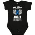 thumbnail image 3 of Inktastic My Hero is Now My Angel Colon Cancer Awareness Boys or Girls Baby Bodysuit, 3 of 5