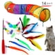 thumbnail image 1 of Juguetes para gatos Yinane 14 unidades Varita gusanos ratones, 1 of 7
