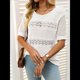 thumbnail image 4 of Suéteres de Punto de Cuello Redondo y Corta para Mujer, de Verano, Color , Talla S, 4 of 7