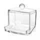 thumbnail image 1 of Caja de almacenamiento de hisopos de algodón, paquete de 2 a 4, portátil, transparente, vacía, práctica 2 piezas, 1 of 5