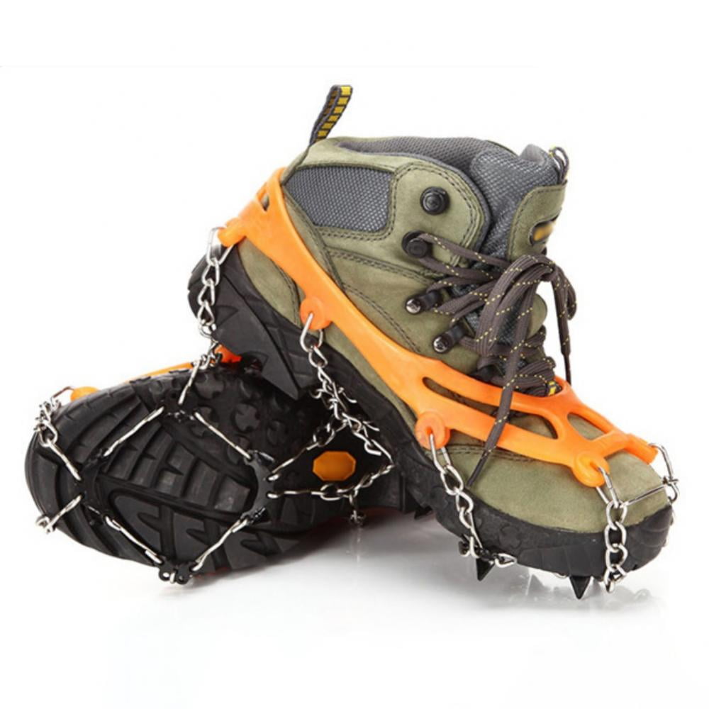 Ice Cleats, Crampons for Hiking Boots and Snow Shoes Non Slip Climbing