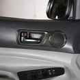 thumbnail image 5 of TINKI ABS Inner Car Look Interior Door Handle Panel Cover Trim for Toyota Tacoma 2011 2012 2013 2014 2015, 5 of 7