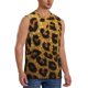 thumbnail image 2 of Balery Golden Leopard Glitter Camisetas sin mangas para hombre, absorbe la humedad y protege contra el mal olor.-XX-Large, 2 of 7