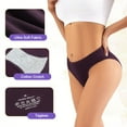 5 Pack Women's Panties Pack,Bikini LowRise Panties,Smoothing Cotton No