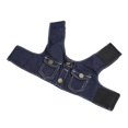 thumbnail image 4 of Arnés De Chaqueta Vaquera Para , Arnés De Chaleco Vaquero Suave, Cómodo Y Transpirable Con Correa De Nailon Para Mascota, Y Gato, 4 of 7