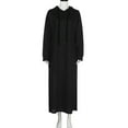 thumbnail image 7 of Women Maxi Dress Long Sleeve Hooded Ladies Casual Hoodies Long Dresses Little Dress for Women, 7 of 7