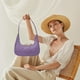 thumbnail image 5 of Bolso Casual de PU para Mujer 23x21x7cm con Correa Ajustable, Bolso de Mano Bandolera, Tote Ligero Cruzado, Colores Beige, Negro, Rosa y Azul Cielo., 5 of 6