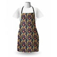 thumbnail image 3 of Paisley Apron, Colorful Illustration Floral Ornament Continuous, Unisex Kitchen Bib with Adjustable Neck for Cooking Gardening, Adult Size, Multicolor, by Ambesonne, 3 of 4