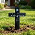 thumbnail image 5 of Chamoist Pet Grave Markers Dog,Pet Headstones for Dogs for Lost Dog Sympathy Gift,Waterproof Dog Grave Markers Outdoor,Dog Tombstones for Graves Outdoor,Garden Dog Cross for Grave,Pet Grave Marker, 5 of 9