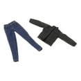 thumbnail image 2 of HILABEE 1/12 Scale Female Miniature Jacket Suit, Figure Leather Coat Suit, DIY Accessory, 2 of 9