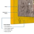 thumbnail image 3 of ArtToFrames 8" x 11" Yellow Picture Frame, 8.5x11 inch Yellow Wood Poster Frame (WOM-4584),  Pack, 3 of 8