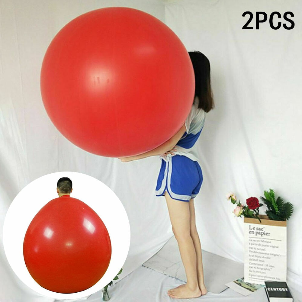 72 INCHES GIANT LARGE LATEX Egg BALLOON Round Climb-in Balloon for Funny Game
